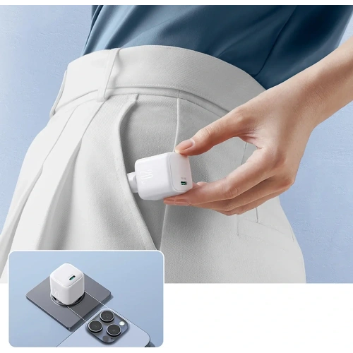 Kup Joyroom JR-TCG08 Netzwerk-Ladegerät GaN USB-C 20W PD QC3.0 weiß - JYR1100 - {ean13} - Sklep Home Screen