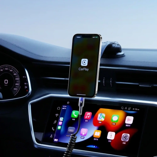 Kup Joyroom S-A43 Crystal-Clear sorozat 3A spirál kábel USB-A / USB-C 1.5m fekete - JYR1104 - {ean13} - Sklep Home Screen