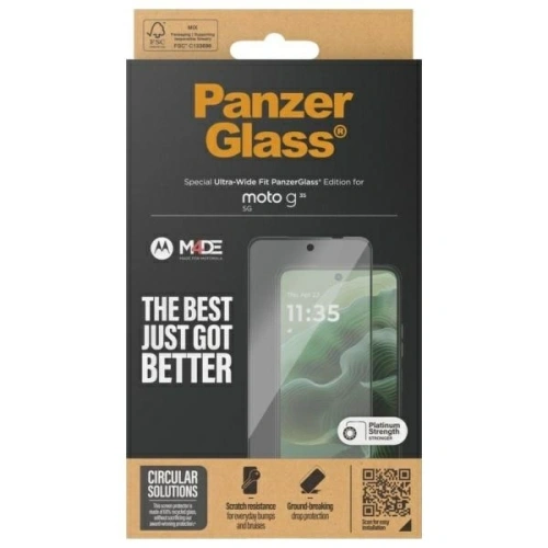 Kup PanzerGlass Motorola Moto G35 5G Protecție pentru Ecran Ultra-Wide Fit - PZG735 - {ean13} - Sklep Home Screen