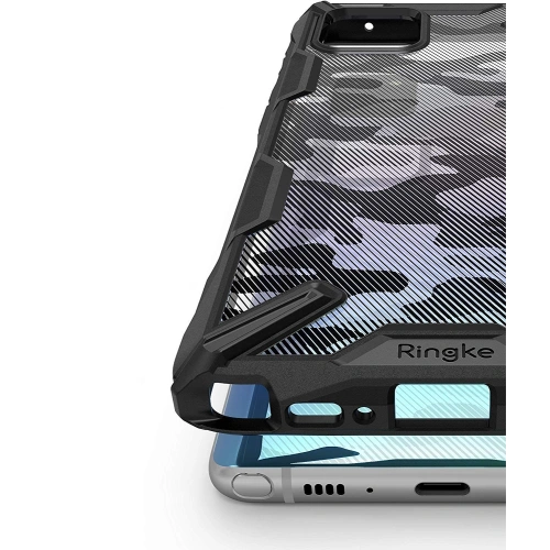 Buy Ringke Fusion-X Design Samsung Galaxy Note 10 Lite Camo (Moro) Black - RGK1132MOB - {ean13} - Home Screen Store Europe