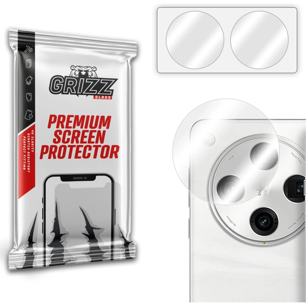 Szkło na aparat GrizzGlass HybridGlass Camera do Oppo Find X8 Pro