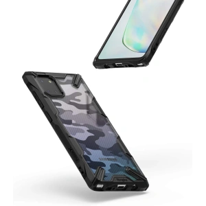 Kup Etui Ringke Fusion-X Design Samsung Galaxy Note 10 Lite Camo (Moro) Black - RGK1132MOB - {ean13} - Sklep Home Screen