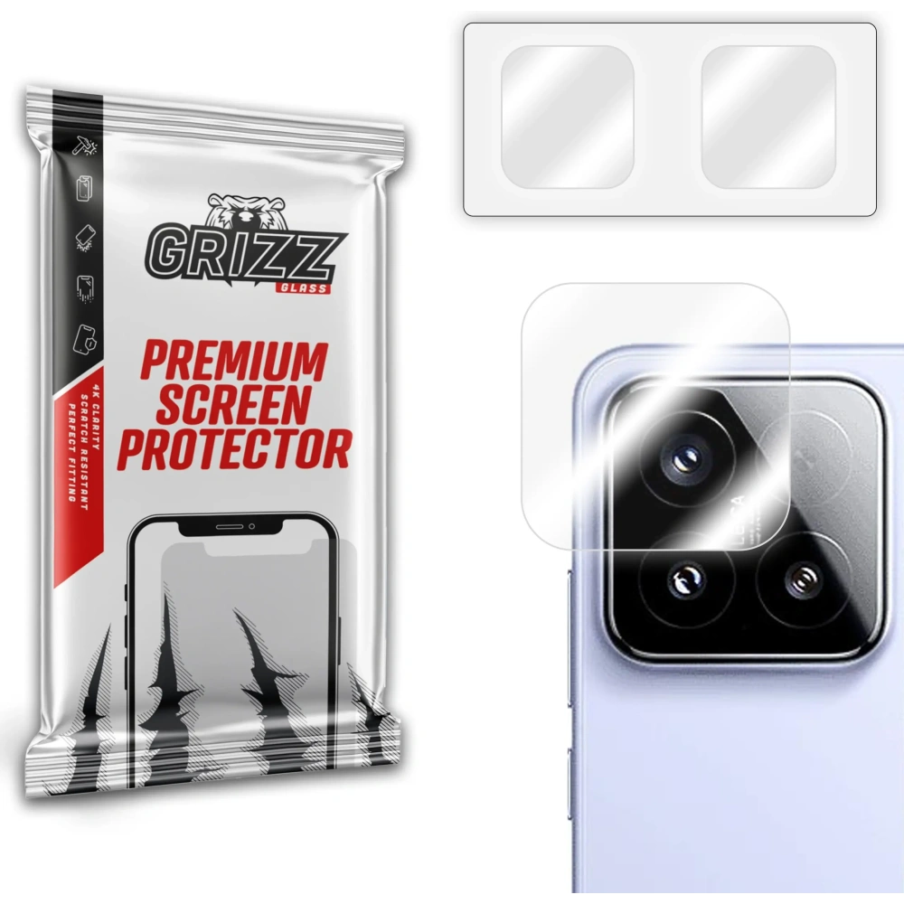 Szkło na aparat GrizzGlass HybridGlass Camera do Xiaomi 15