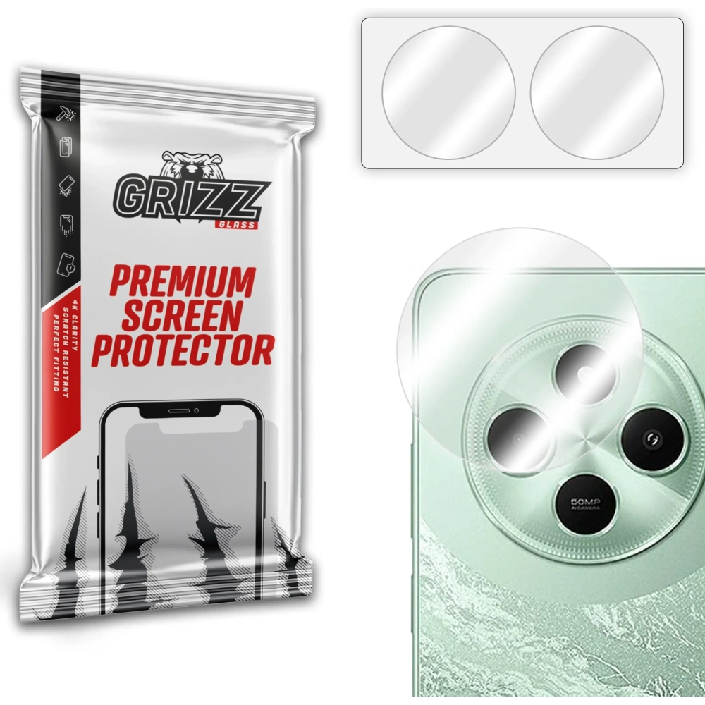 Szkło na aparat GrizzGlass HybridGlass Camera do Xiaomi POCO C75