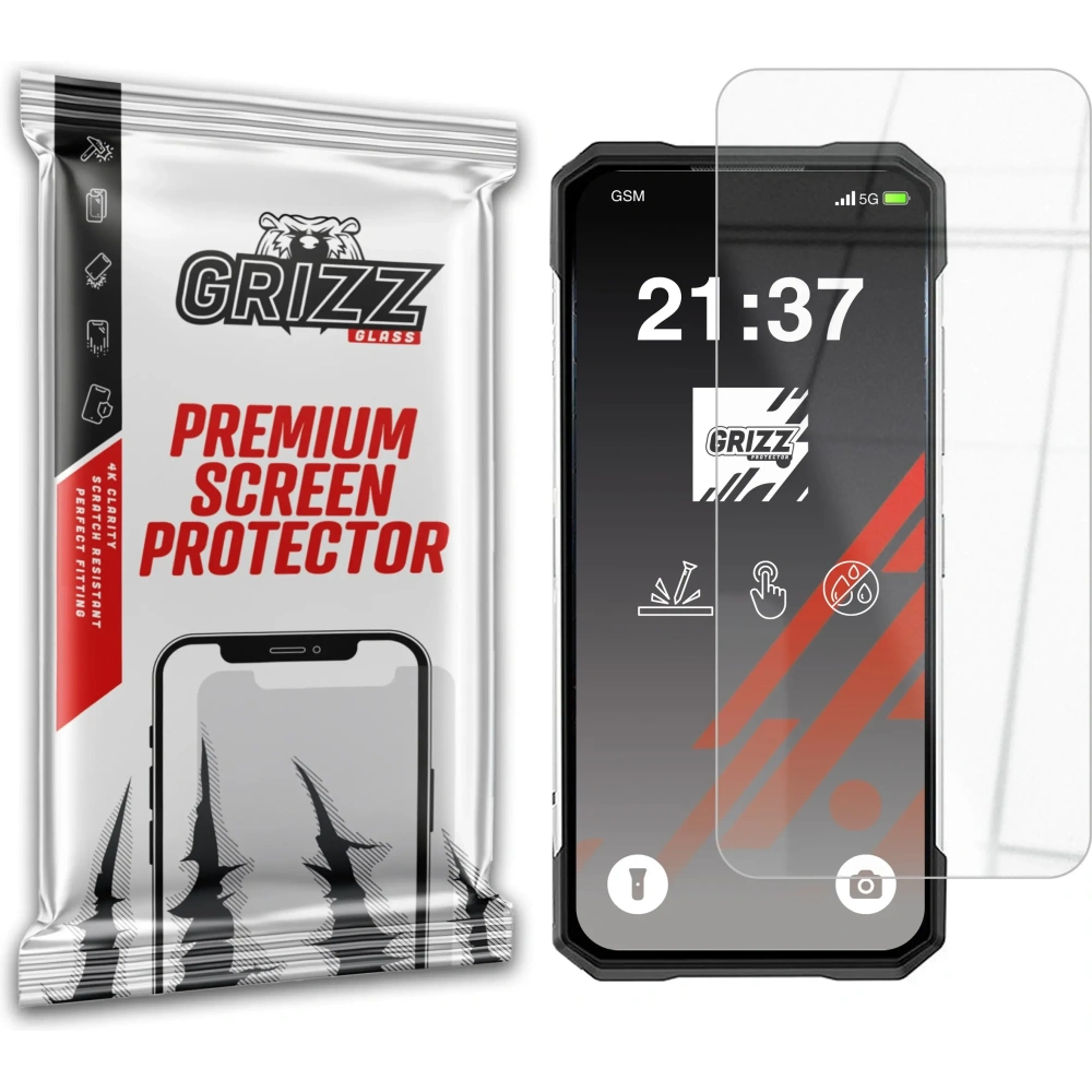 Szkło hybrydowe GrizzGlass HybridGlass do Doogee S200