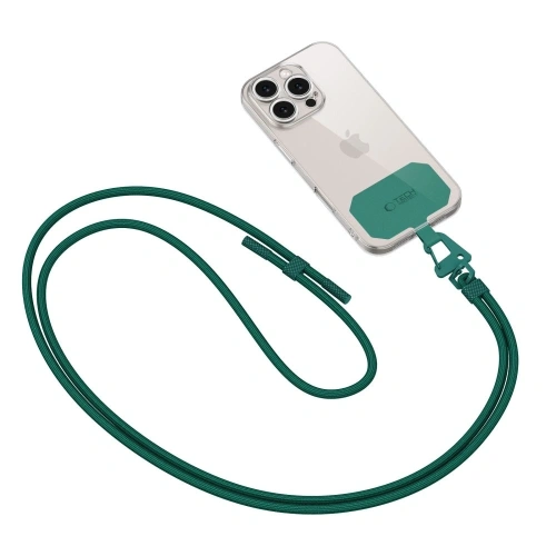 Kup Smyč Tech-Protect C5S Rope Crossbody Strap Hunter Green - THP3595 - {ean13} - Sklep Home Screen
