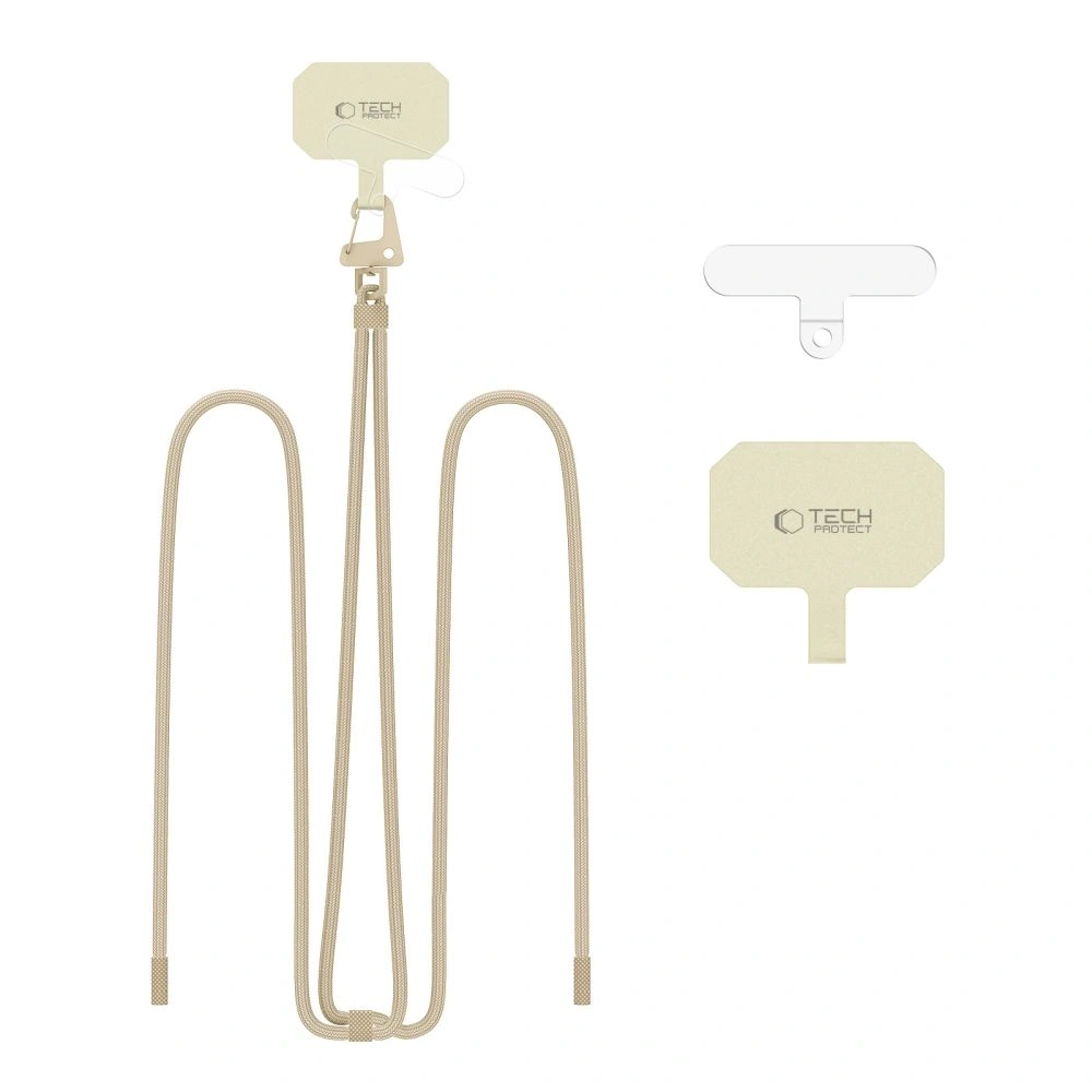 Smycz Tech-Protect C5S Rope Crossbody Strap Taupe