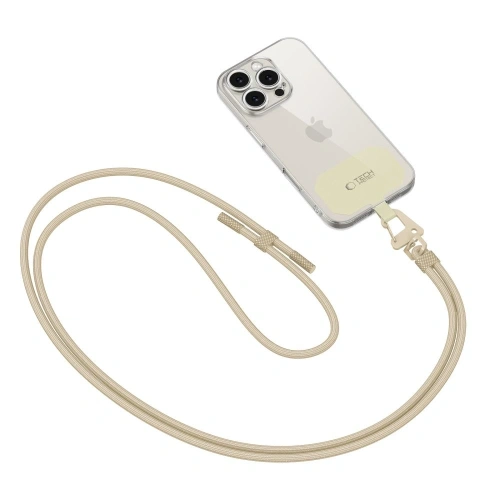 Kup Smyč Tech-Protect C5S Rope Crossbody Strap Taupe - THP3596 - {ean13} - Sklep Home Screen
