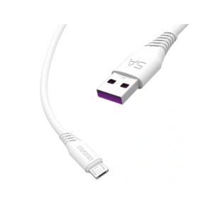 Buy Dudao L2M USB-A / MicroUSB cable 5A 1m white - DDA352 - {ean13} - Home Screen Store Europe