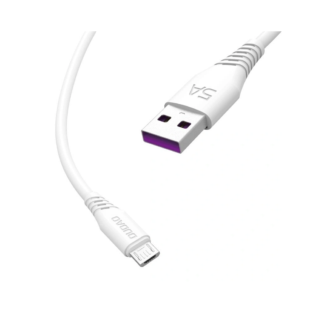 Kabel Dudao L2M USB-A / MicroUSB 5A 1m white