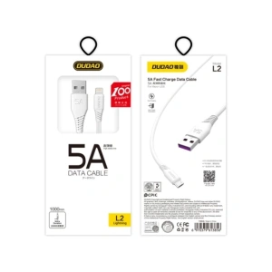 Kup Dudao cablu USB-A / MicroUSB 5A 1m alb - DDA352 - {ean13} - Sklep Home Screen