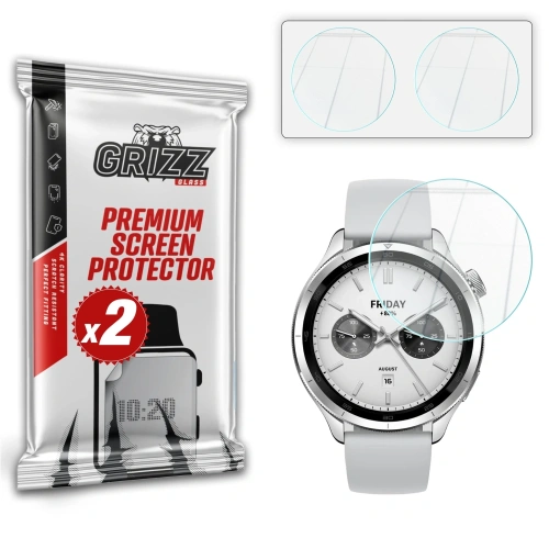 Kup Szkło hybrydowe GrizzGlass HybridGlass do Xiaomi Watch S4 - GRZ12102 - {ean13} - Sklep Home Screen