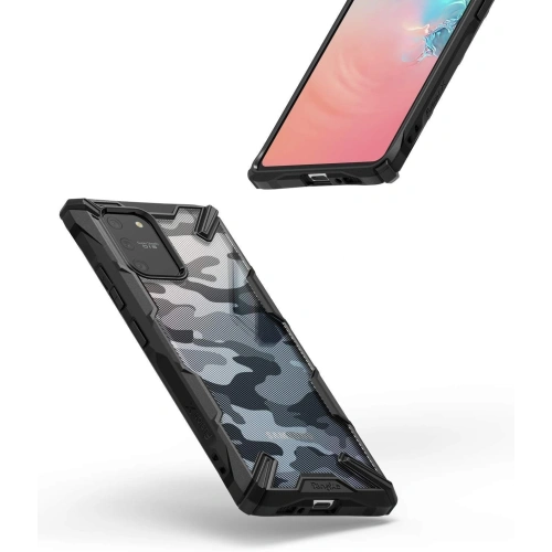 Buy Ringke Fusion-X Design Samsung Galaxy S10 Lite Camo (Moro) Black - RGK1134MOB - {ean13} - Home Screen Store Europe