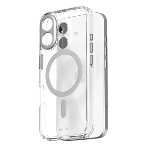 Kup Moshi iGlaze MagSafe Apple iPhone 16 (Luna Silver) - MOSH334 - {ean13} - Sklep Home Screen