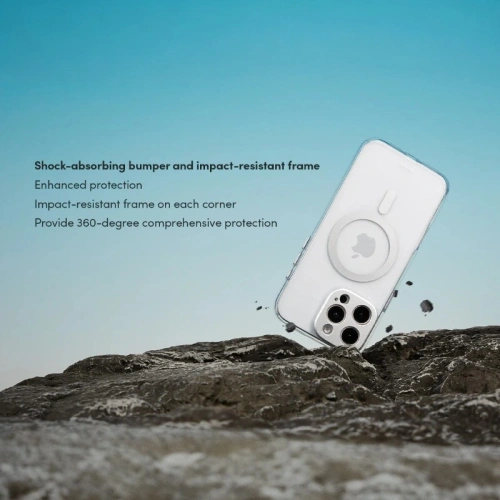 Kup Moshi iGlaze MagSafe Apple iPhone 16 (Luna Silver) - MOSH334 - {ean13} - Sklep Home Screen