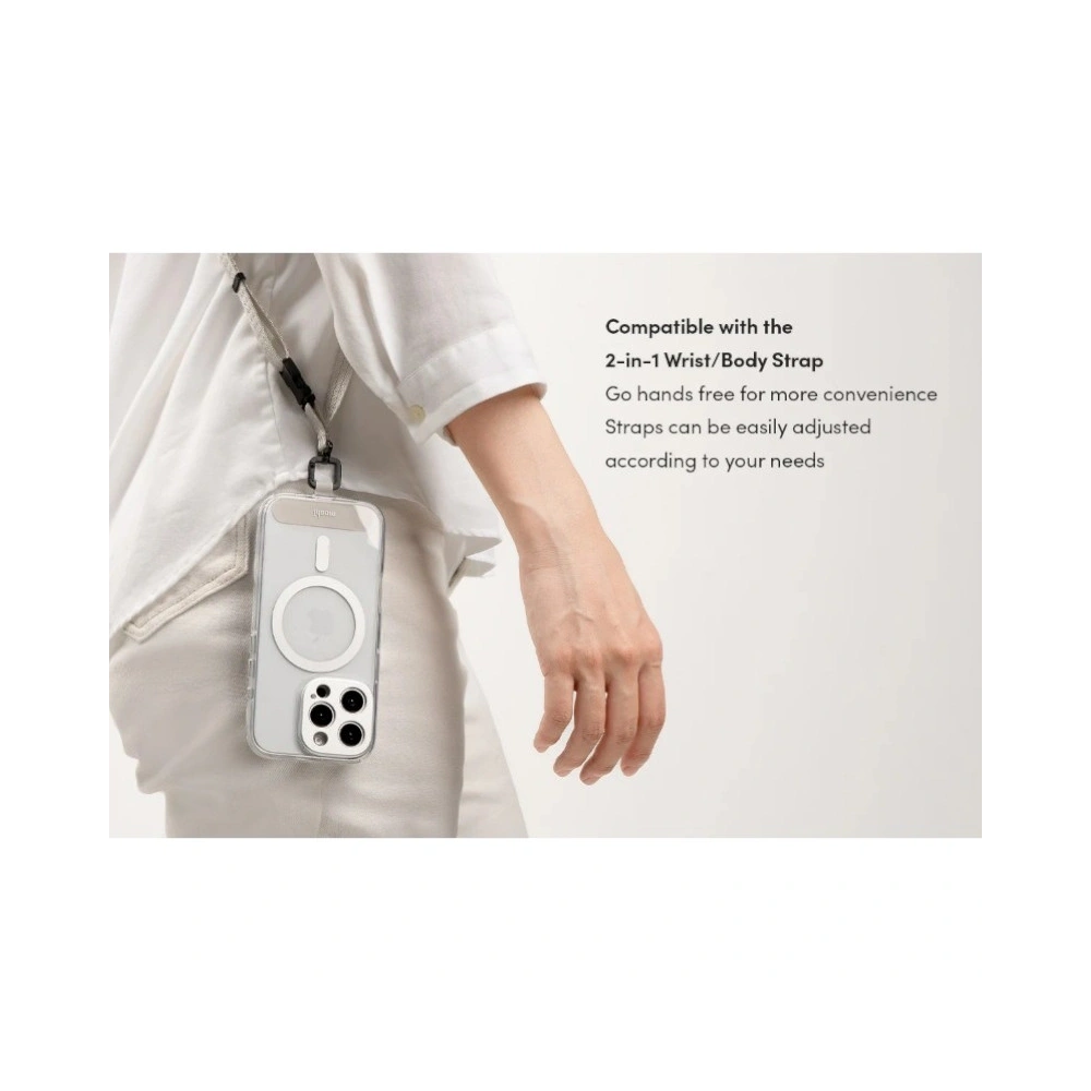 Etui Moshi iGlaze MagSafe Apple iPhone 16 Pro Max (Luna Silver)