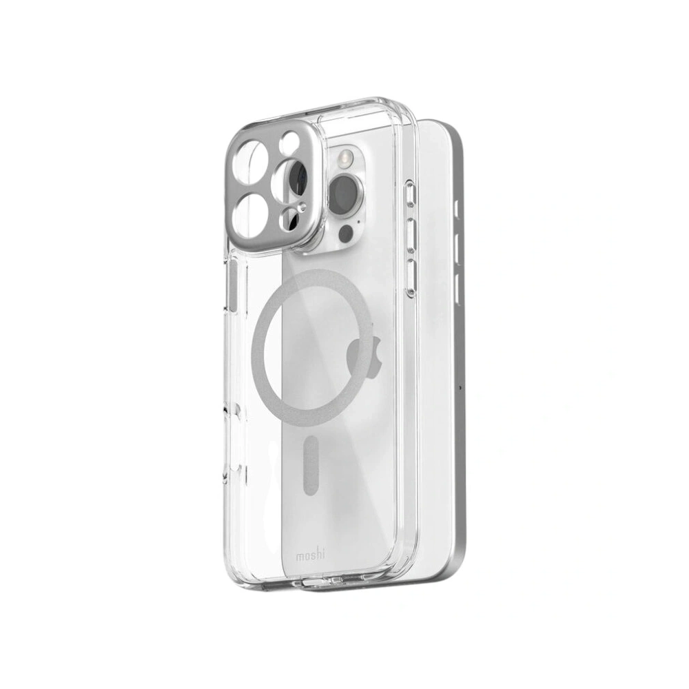 Etui Moshi iGlaze MagSafe Apple iPhone 16 Pro Max (Luna Silver)