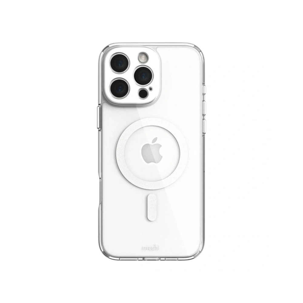 Etui Moshi iGlaze MagSafe Apple iPhone 16 Pro Max (Luna Silver)