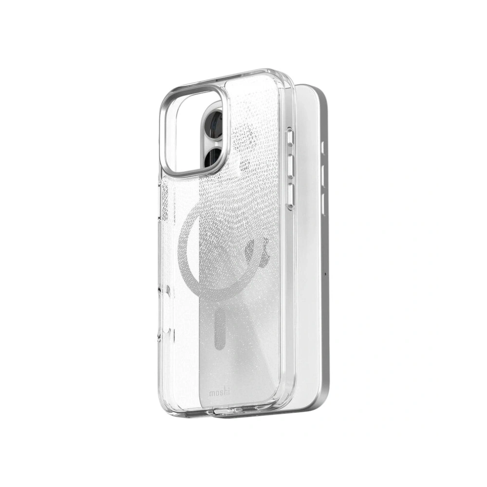 Etui Moshi iGlaze MagSafe Apple iPhone 16 Pro (Mist White)