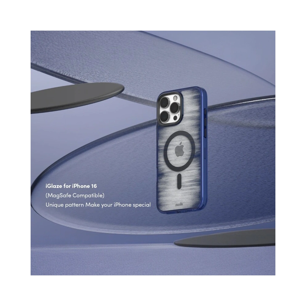 Etui Moshi iGlaze MagSafe Apple iPhone 16 Pro (Mist White)
