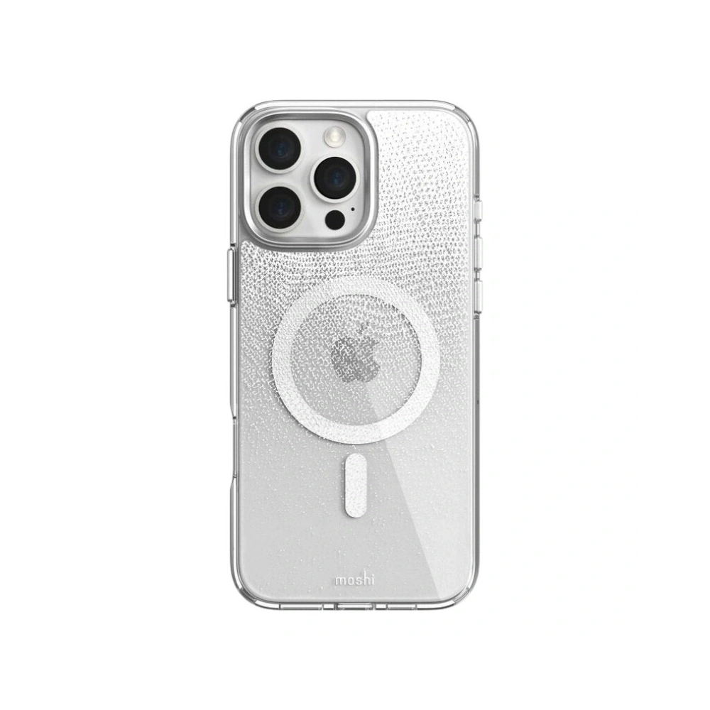 Etui Moshi iGlaze MagSafe Apple iPhone 16 Pro Max (Mist White)