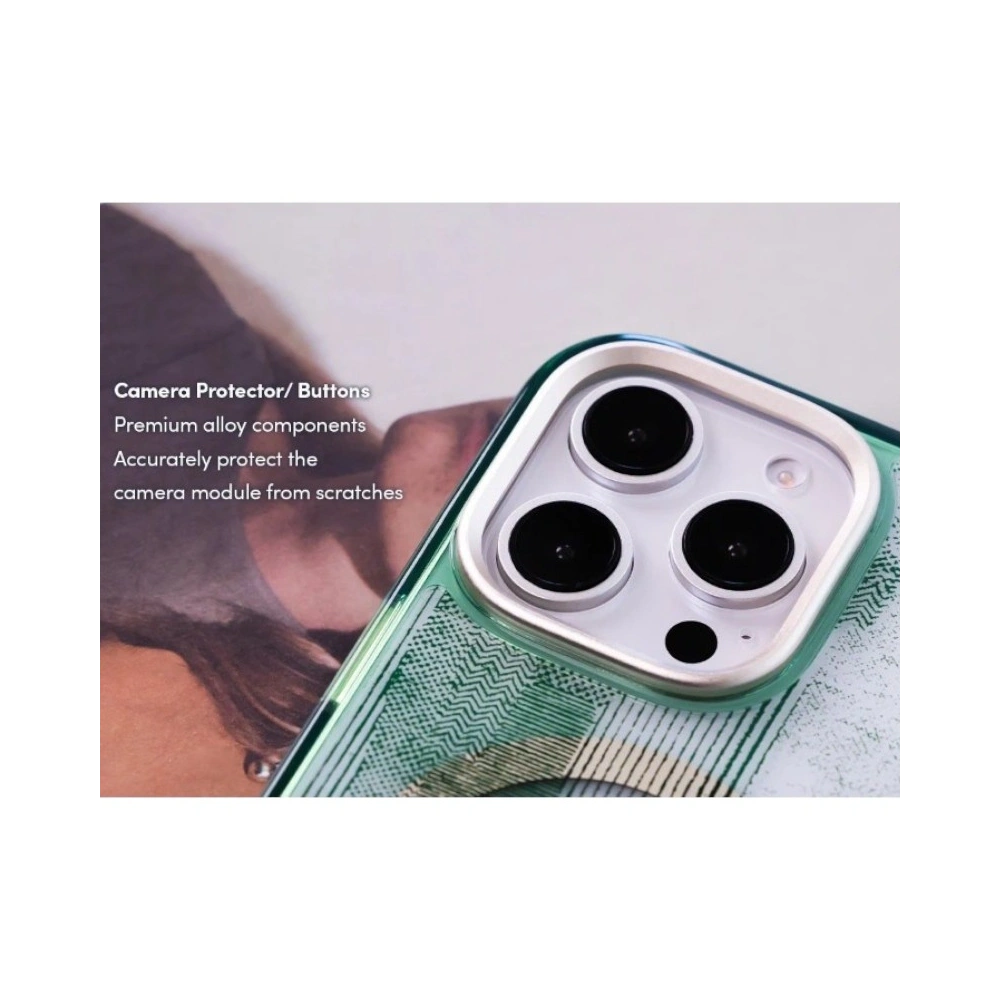 Etui Moshi iGlaze MagSafe Apple iPhone 16 Pro (Sunlit Green)