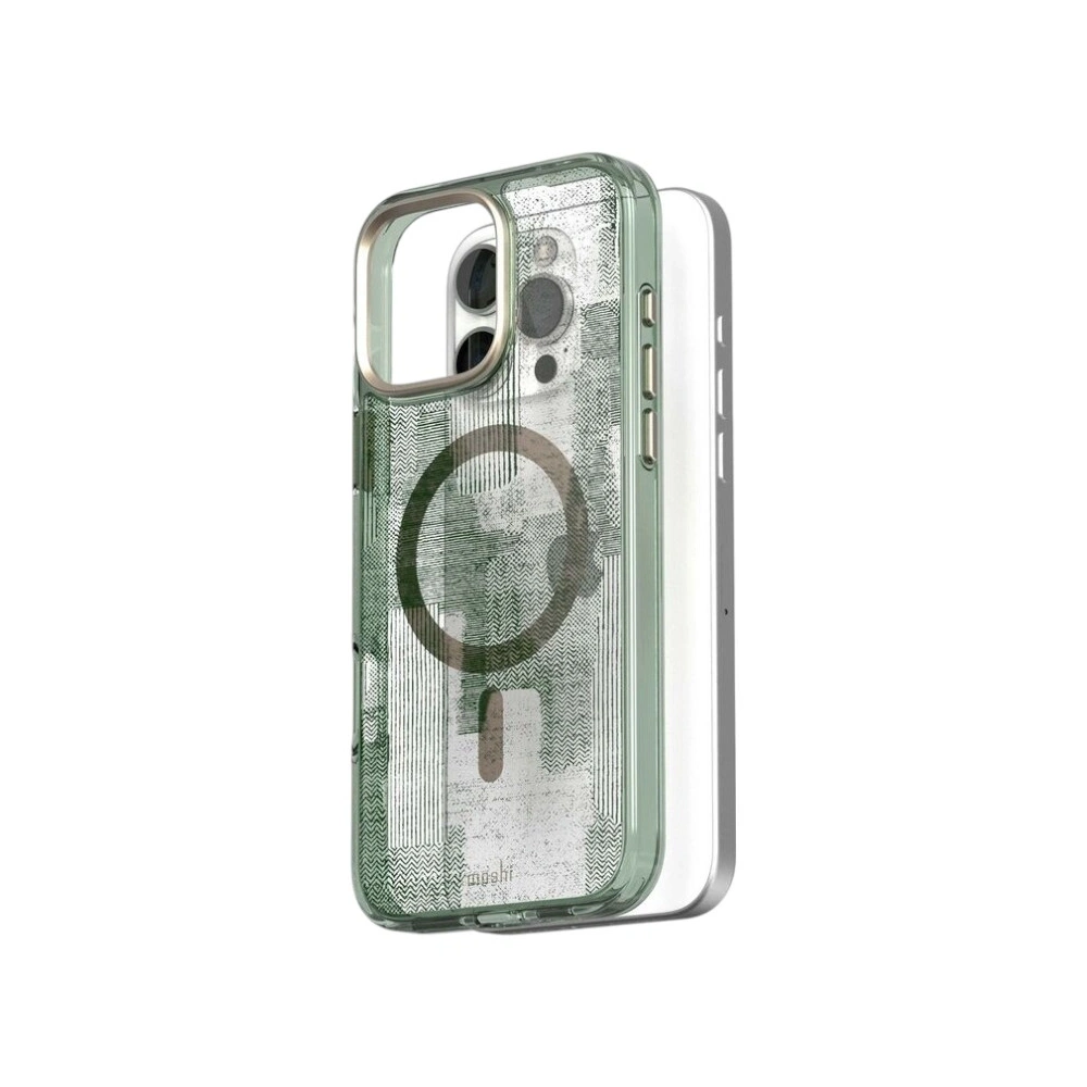 Etui Moshi iGlaze MagSafe Apple iPhone 16 Pro (Sunlit Green)