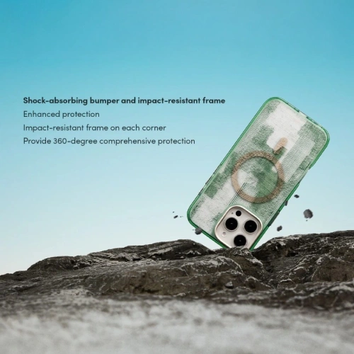 Kup Etui Moshi iGlaze MagSafe Apple iPhone 16 Pro Max (Sunlit Green) - MOSH340 - {ean13} - Sklep Home Screen