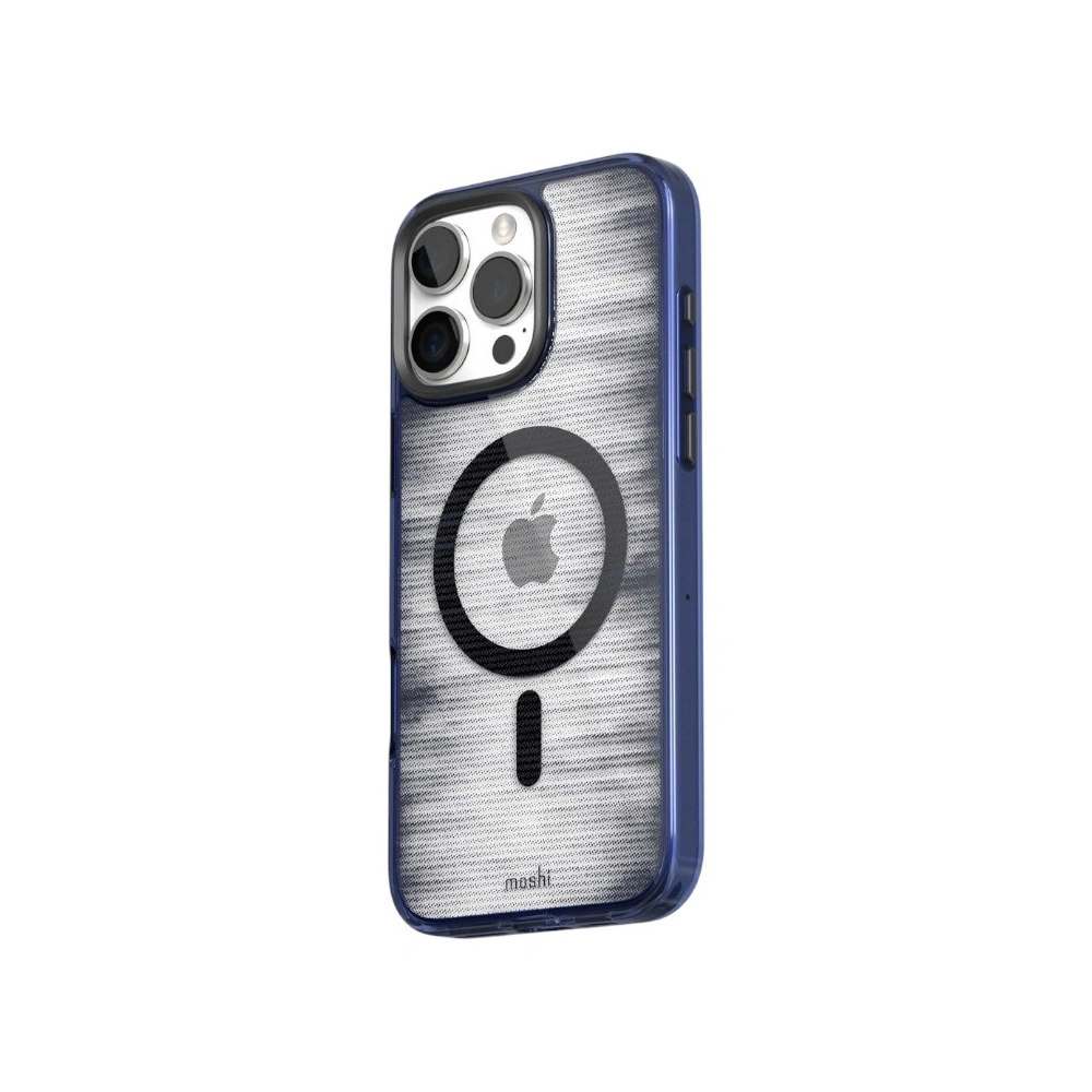 Etui Moshi iGlaze MagSafe Apple iPhone 16 Pro (Dusk Indigo)