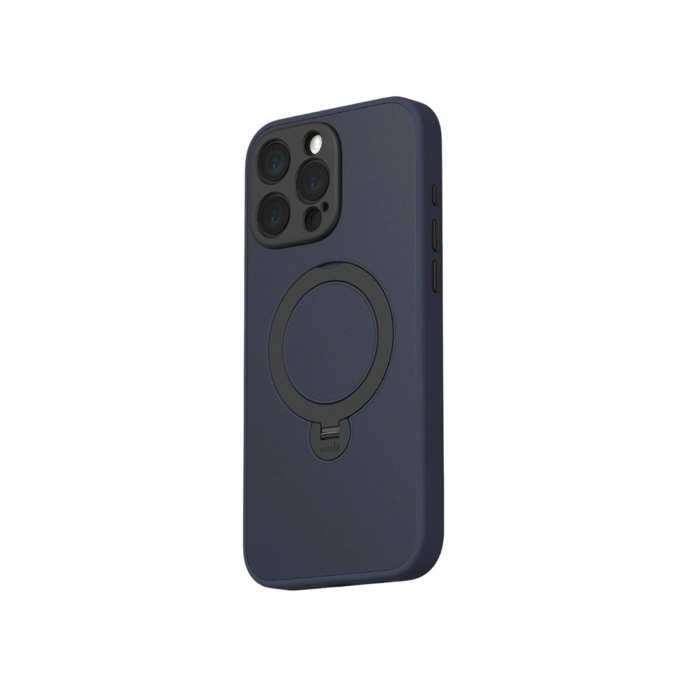 Etui Moshi Kameleon MagSafe Apple iPhone 16 Pro z funkcją podstawki (Midnight Blue)
