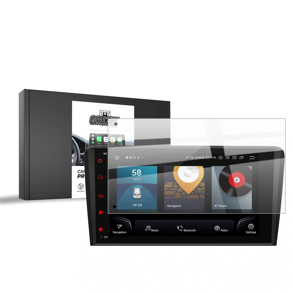 Folia ceramiczna GrizzGlass CarDisplay Protection do Audi A3 8P Android Radio 2002-2013
