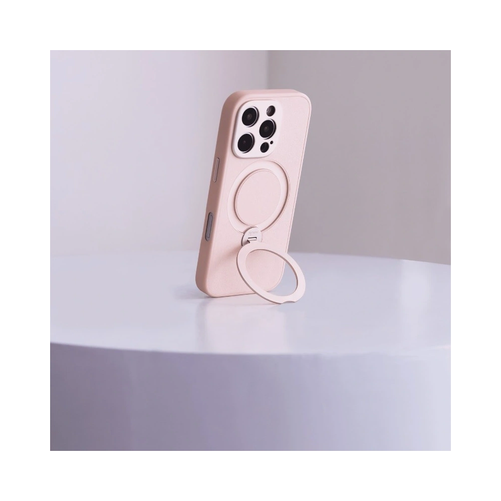 Etui Moshi Kameleon MagSafe Apple iPhone 16 Pro z funkcją podstawki (Shell Pink)