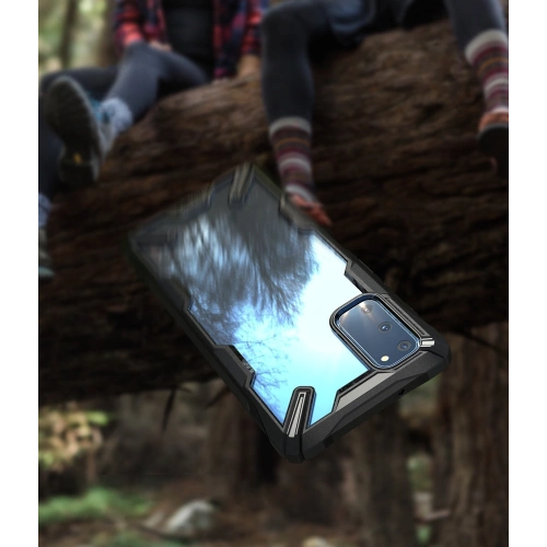 Kup [OUTLET] Case Ringke Fusion-X Samsung Galaxy S20 Schwarz - OT-801 - {ean13} - Sklep Home Screen