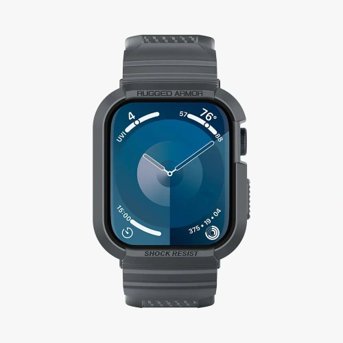 Kup [OUTLET] Pouzdro Spigen Rugged Armor Pro Apple Watch 4/5/6/7/8/9/SE 44/45mm Dark Grey - OT-806 - {ean13} - Sklep Home Screen