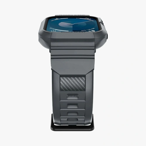 Kup [OUTLET] Case Spigen Rugged Armor Pro Apple Watch 4/5/6/7/8/9/SE 44/45mm Dunkelgrau - OT-806 - {ean13} - Sklep Home Screen