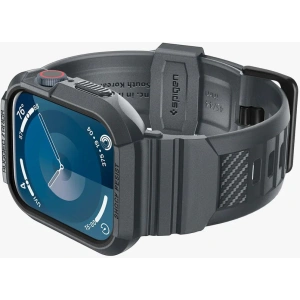 Kup [OUTLET] Etui Spigen Rugged Armor Pro Apple Watch 4/5/6/7/8/9/SE 44/45mm Dark Grey - OT-806 - {ean13} - Sklep Home Screen