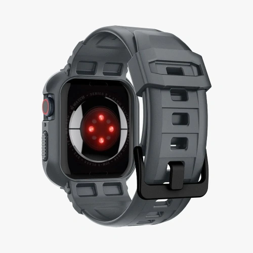 Kup [OUTLET] Case Spigen Rugged Armor Pro Apple Watch 4/5/6/7/8/9/SE 44/45mm Dunkelgrau - OT-806 - {ean13} - Sklep Home Screen