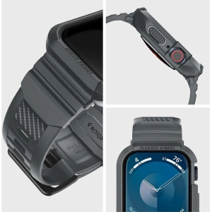 Kup [OUTLET] Etui Spigen Rugged Armor Pro Apple Watch 4/5/6/7/8/9/SE 44/45mm Dark Grey - OT-806 - {ean13} - Sklep Home Screen