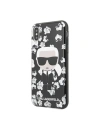 Kup Karl Lagerfeld KLHCPXFLFBBK iPhone X/Xs schwarz/schwarz Blume Ikonik Karl - KLD256BLK - {ean13} - Sklep Home Screen