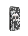 Kup Karl Lagerfeld KLHCPXFLFBBK iPhone X/Xs schwarz/schwarz Blume Ikonik Karl - KLD256BLK - {ean13} - Sklep Home Screen