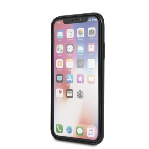 Kup Karl Lagerfeld KLHCPXFLFBBK iPhone X/Xs schwarz/schwarz Blume Ikonik Karl - KLD256BLK - {ean13} - Sklep Home Screen