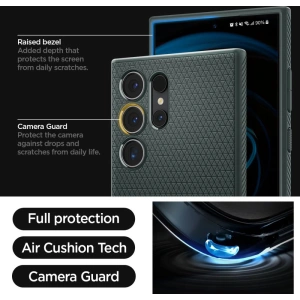 Kup [OUTLET] Case Spigen Liquid Air Samsung Galaxy S24 Ultra Abyssgrün - OT-807 - {ean13} - Sklep Home Screen