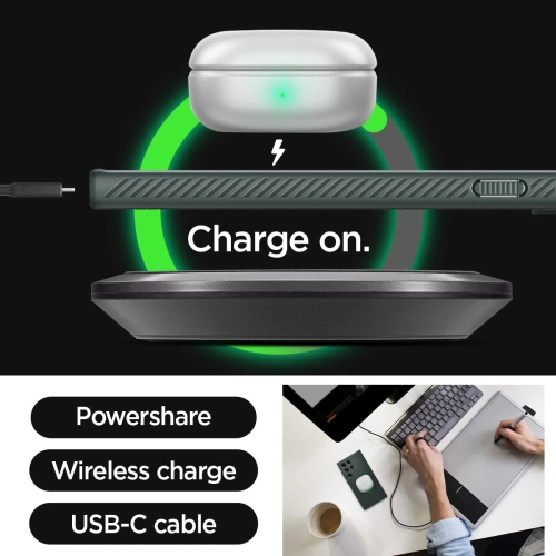 Kup [OUTLET] Case Spigen Liquid Air Samsung Galaxy S24 Ultra Abyssgrün - OT-807 - {ean13} - Sklep Home Screen