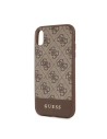 Buy Guess GUHCI61G4GLBR iPhone Xr brown hard case 4G Stripe Collection - GUE403BR - {ean13} - Home Screen Store Europe