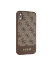 Buy Guess GUHCI61G4GLBR iPhone Xr brown hard case 4G Stripe Collection - GUE403BR - {ean13} - Home Screen Store Europe