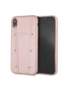 Guess GUHCI61KAILRG iPhone Xr rose gold hard case Kaia Saffiano