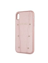 Buy Guess GUHCI61KAILRG iPhone Xr rose gold hard case Kaia Saffiano - GUE404RS - {ean13} - Home Screen Store Europe