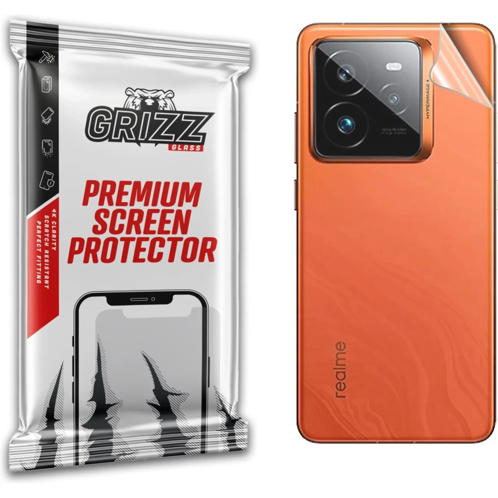 Folia na tył GrizzGlass SatinSkin do Realme GT7 Pro