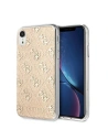 Buy Guess GUHCI61PCU4GLGO iPhone Xr gold hard case 4G Glitter - GUE405GLD - {ean13} - Home Screen Store Europe