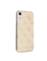 Buy Guess GUHCI61PCU4GLGO iPhone Xr gold hard case 4G Glitter - GUE405GLD - {ean13} - Home Screen Store Europe